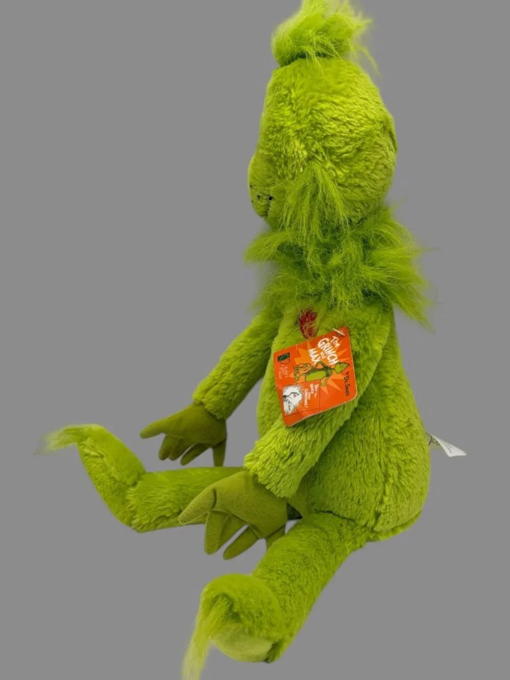 Dr. Seuss Kohl's Cares Grinch Plush 22" Stuffed Toy w/ Tags Christmas NWT - Picture 4 of 9